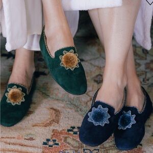 Sarah Flint Fireside House Shoe (Black)